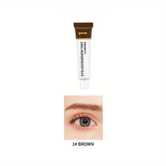 Waterproof Self Dyed Eyebrow Cream Set with Brushes Fast Drying