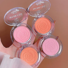 Embossed Petal Blush Rose Mousse Matte Soft Rouge