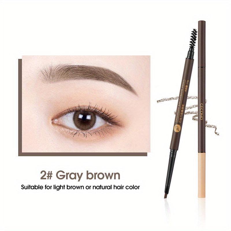 Waterproof Chocolate Eyebrow Pen with Double Head