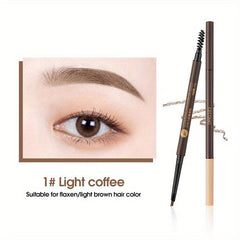 Waterproof Chocolate Eyebrow Pen with Double Head