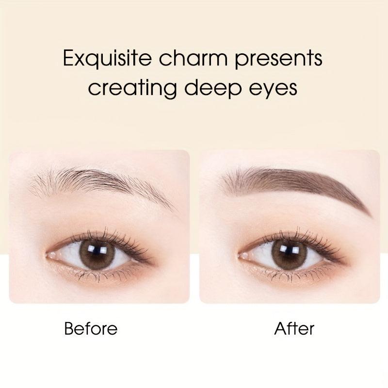 Waterproof Chocolate Eyebrow Pen with Double Head