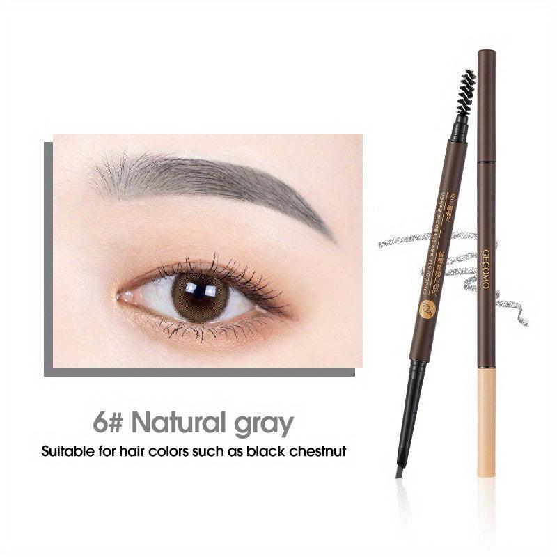 Waterproof Chocolate Eyebrow Pen with Double Head