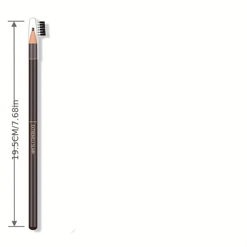 Waterproof Drawstring Eyebrow Pencil Smudge Proof Wooden Rod 6 Colors