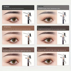 Ultra Slim Tear Off Eyebrow Pencil Waterproof Durable Smudge Proof Makeup Pen