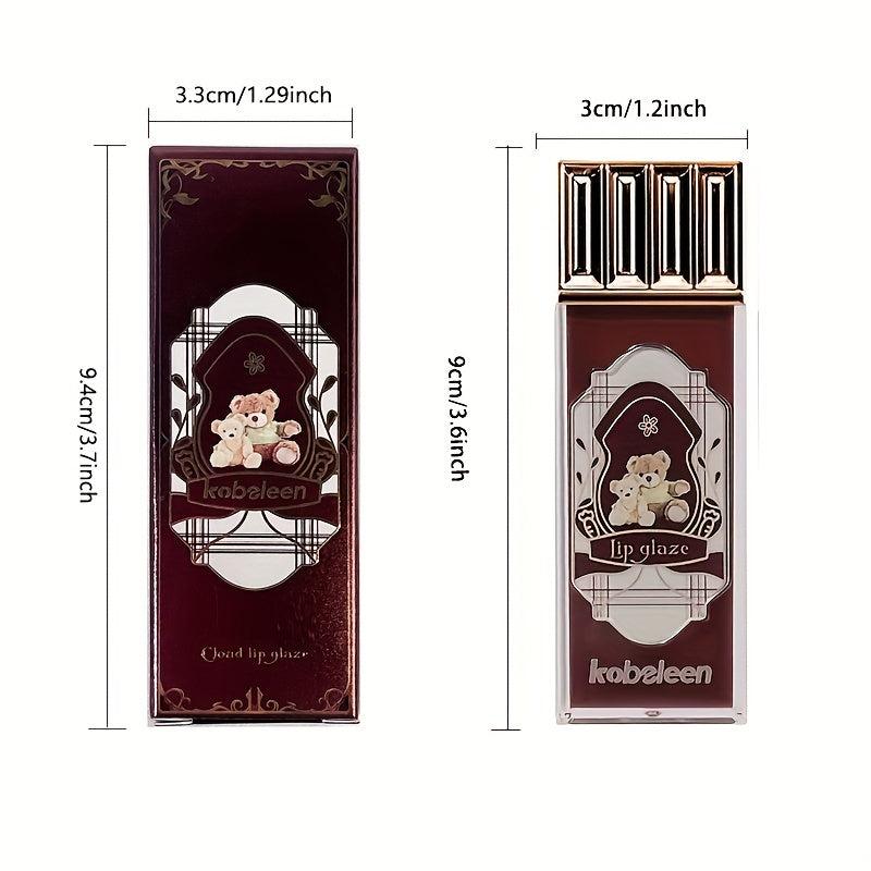 Cloud Chocolate Bear Lip Glaze Matte Velvet Mist Surface Waterproof Lipstick