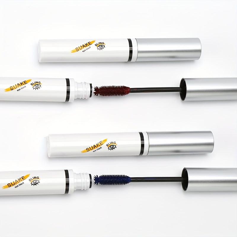 Waterproof Thick Fiber Long Curling Mascara Silicone Brush Head