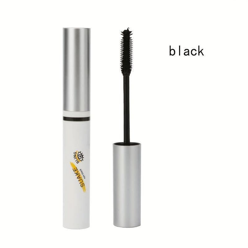 Waterproof Thick Fiber Long Curling Mascara Silicone Brush Head