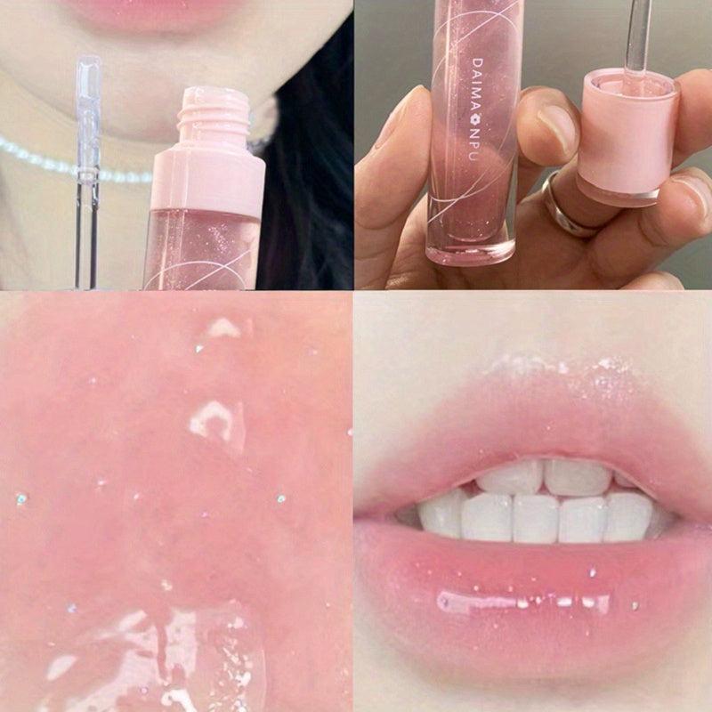 Hydrating Glitter Lip Gloss - Lustrous Dewy Finish