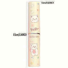6-Color Mirror Glow Lipstick Jelly Tinted Lip Balm