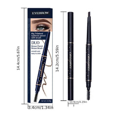 Waterproof Double headed Eyebrow Tattoo Pen Long Lasting Makeup Pencil