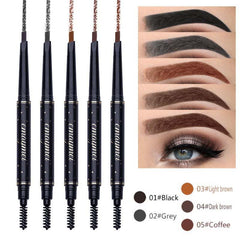 Waterproof Double headed Eyebrow Tattoo Pen Long Lasting Makeup Pencil