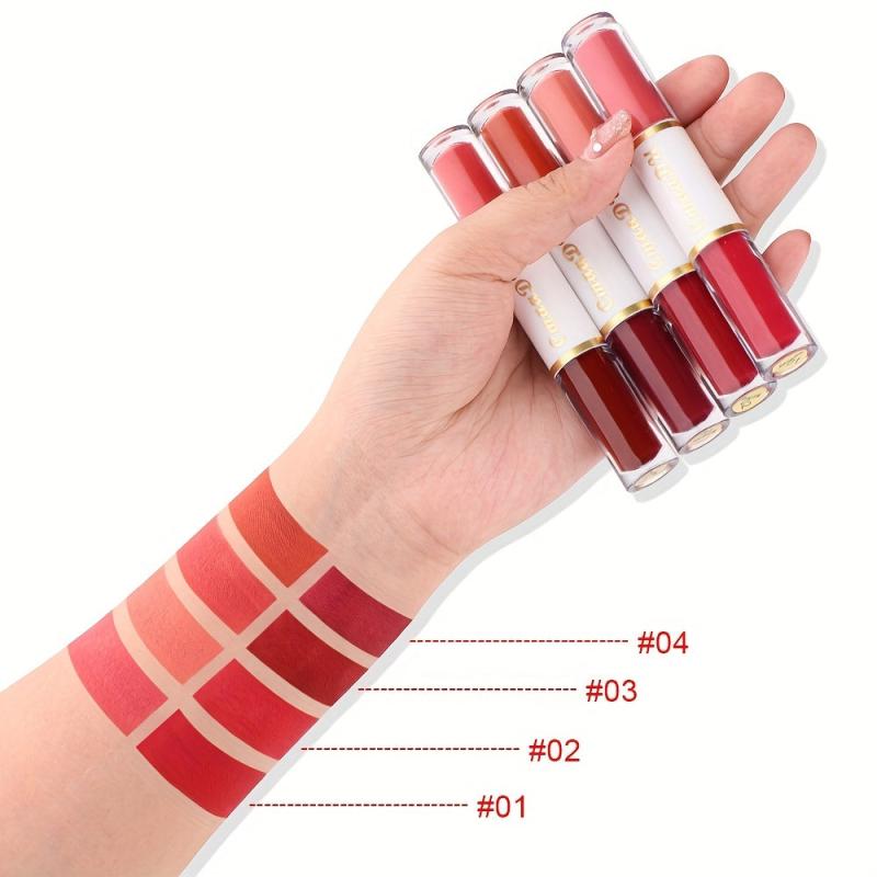 Waterproof Liquid Lip Gloss Matte Long Lasting Lipstick Red Lip Stain