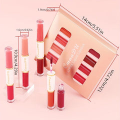 Waterproof Liquid Lip Gloss Matte Long Lasting Lipstick Red Lip Stain