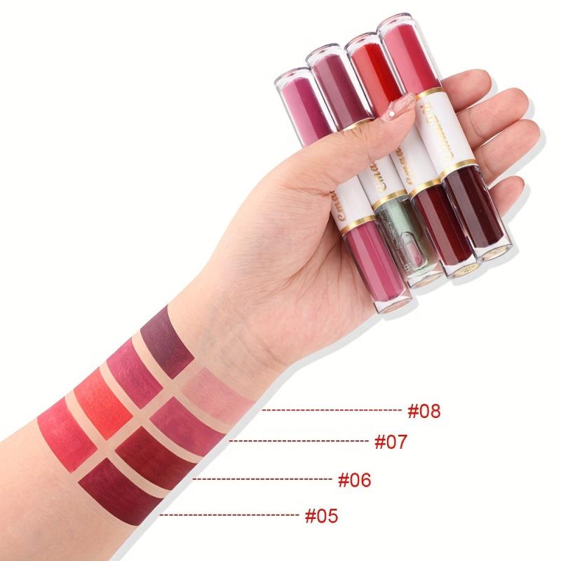 Waterproof Liquid Lip Gloss Matte Long Lasting Lipstick Red Lip Stain