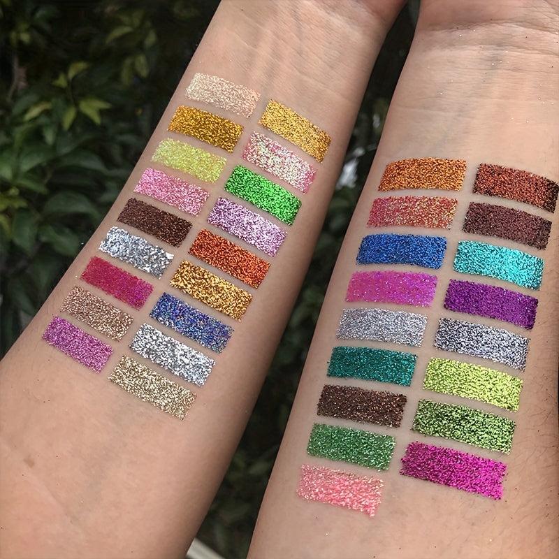 35 Eyeshadow Palette & 8 Makeup Brushes Set for Halloween, Easter, Cosplay