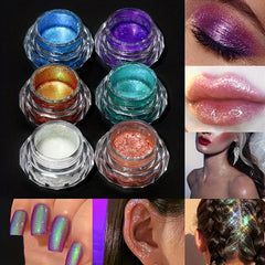 6-Color Waterproof Eyeshadow Compact for All Occasions