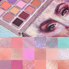 18-color Waterproof Eyeshadow Palette for Cosplay with Pearly Matte Finish