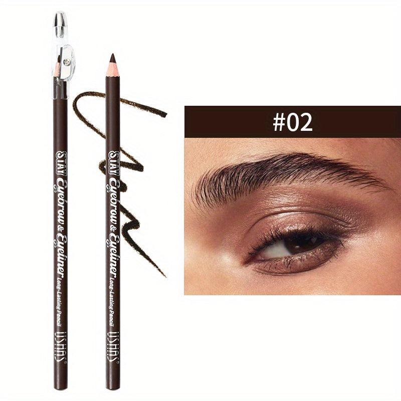 3 Colors Eyebrow Pencil Natural Matte Waterproof Eyeliner