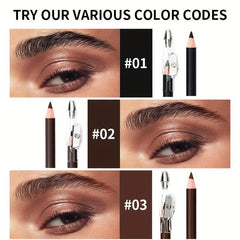 3 Colors Eyebrow Pencil Natural Matte Waterproof Eyeliner