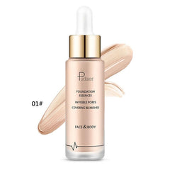 Flawless Concealer Cream Control Pore Liquid Foundation Lightweight Base Cream