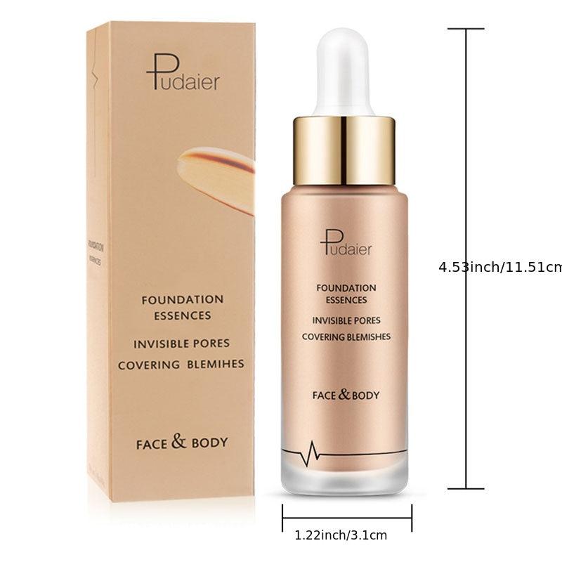 Flawless Concealer Cream Control Pore Liquid Foundation Lightweight Base Cream