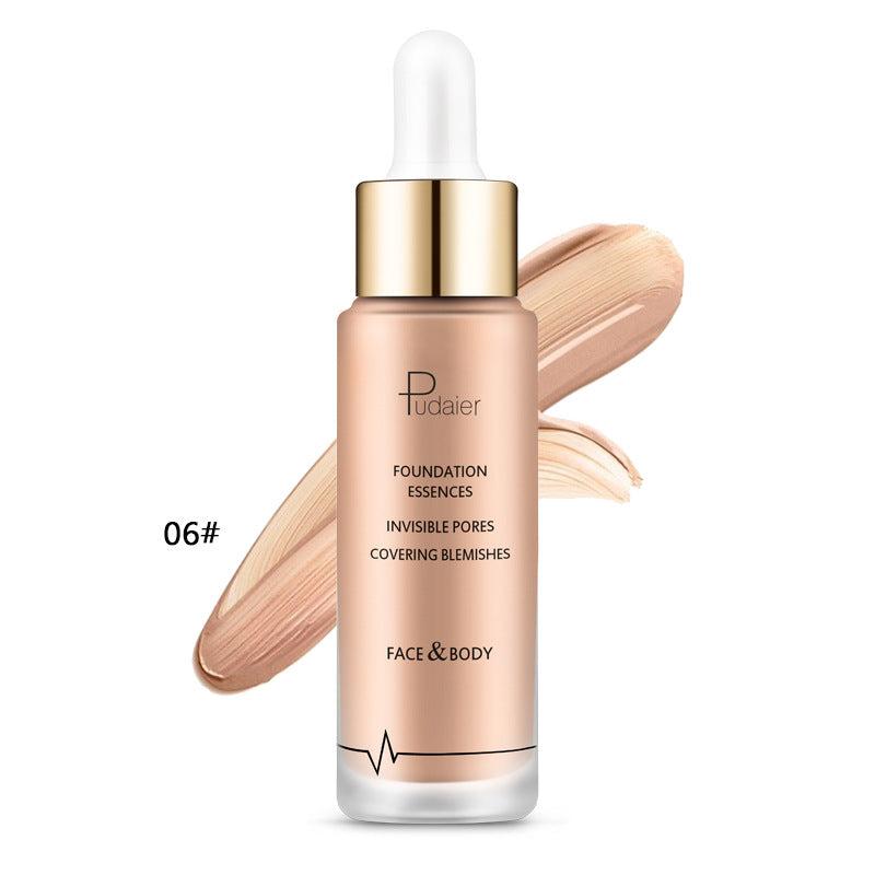 Flawless Concealer Cream Control Pore Liquid Foundation Lightweight Base Cream