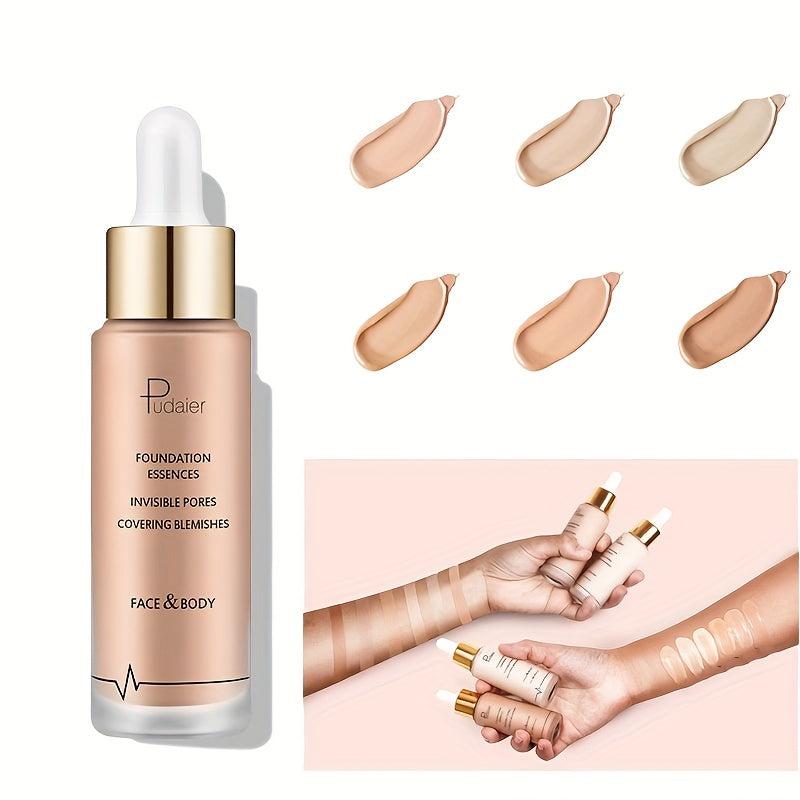 Flawless Concealer Cream Control Pore Liquid Foundation Lightweight Base Cream