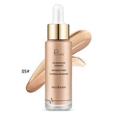 Flawless Concealer Cream Control Pore Liquid Foundation Lightweight Base Cream