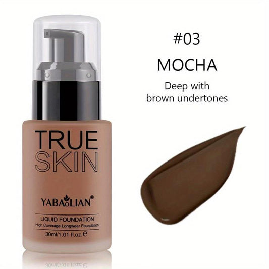 Waterproof Concealer Foundation Full Coverage Long Lasting Makeup