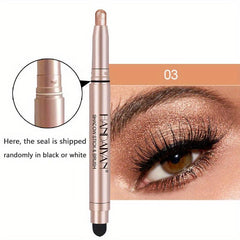 12 Pcs Highlighter Eyeshadow Stick Shimmer Glitter Eyeshadow Pen
