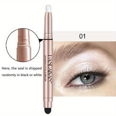 12 Pcs Highlighter Eyeshadow Stick Shimmer Glitter Eyeshadow Pen