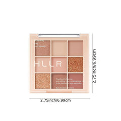 Mashed Potato 9 Eyeshadow Palette Earth Tone Shimmer & Matte
