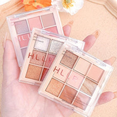 Mashed Potato 9 Eyeshadow Palette Earth Tone Shimmer & Matte