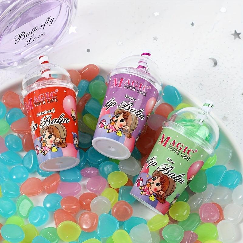 Straw Cup 6 Lipstick Milkshake Lip Glaze