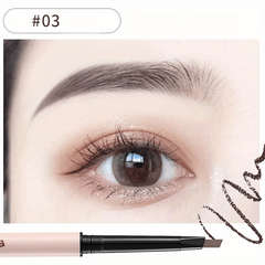 Natural 3D Double Ended Ultra Fine Eyebrow Pencil Hard Refill Waterproof
