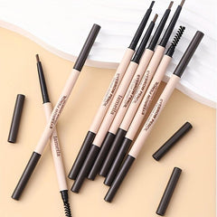 Natural 3D Double Ended Ultra Fine Eyebrow Pencil Hard Refill Waterproof