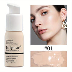 Waterproof Full Coverage Powder Foundation
