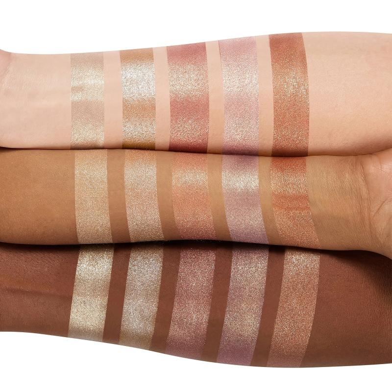 LANGMANNI 5 Colors High Light Contour Palette for Natural Bright Makeup