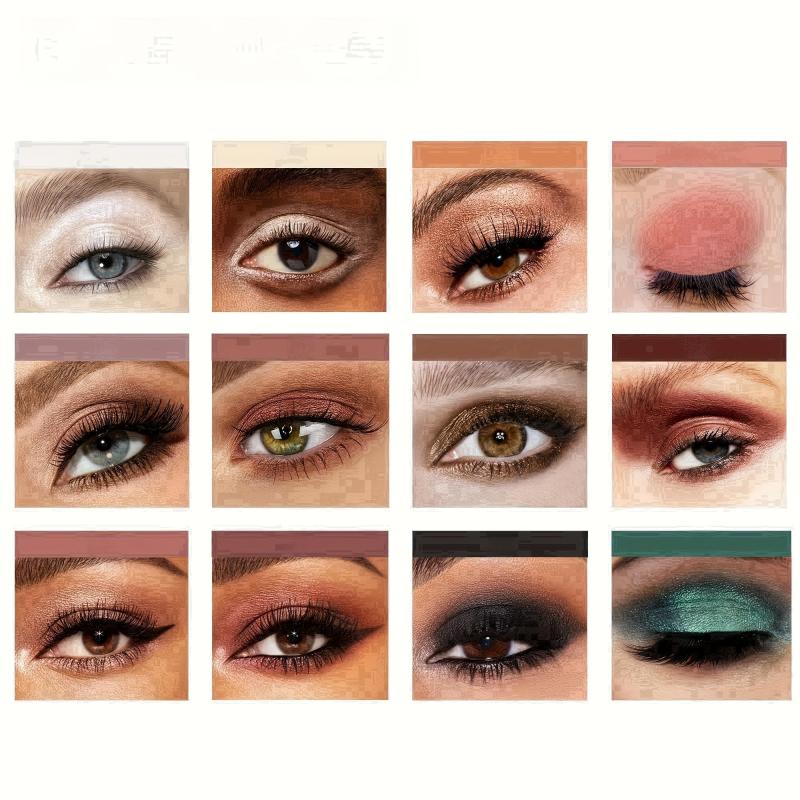 72-Color Eyeshadow Palette Shimmer Matte Finish Nude Makeup
