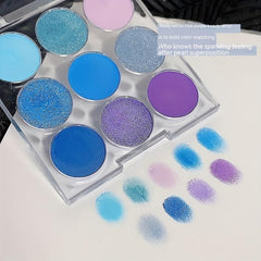 Rainbow Tone Matte Eyeshadow Palette