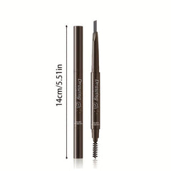 Waterproof Eyebrow Pencil & Brush Set - Create Perfect Brows