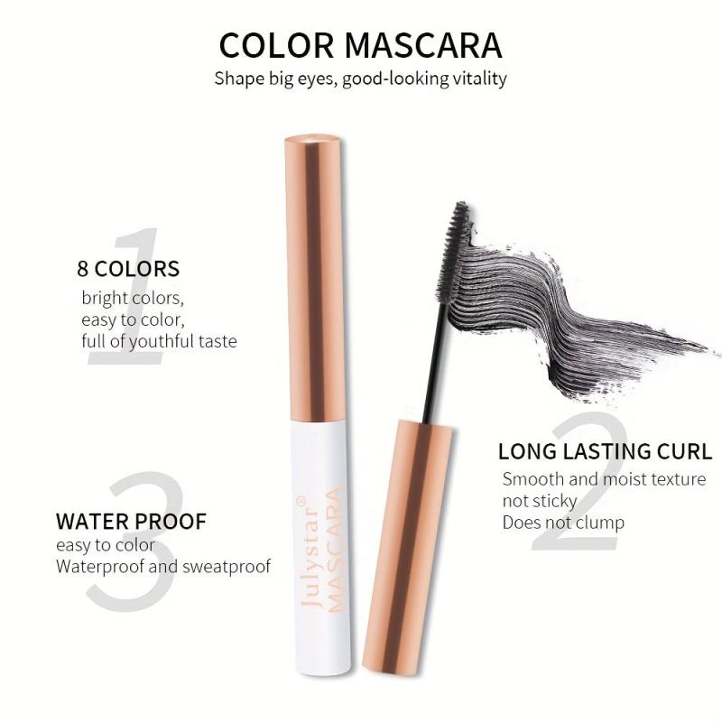 Waterproof Eyelash Primer & Mascara: Lengthens, Curls, Thickens
