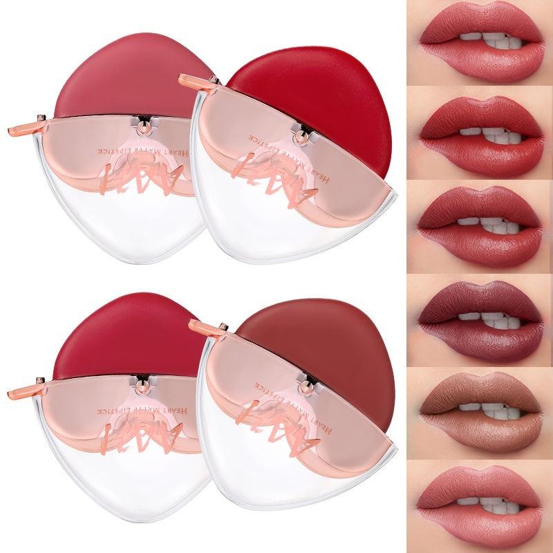 Magic Fast Apply Waterproof Lipstick Set 12 Colors Matte Lazy Lipstick