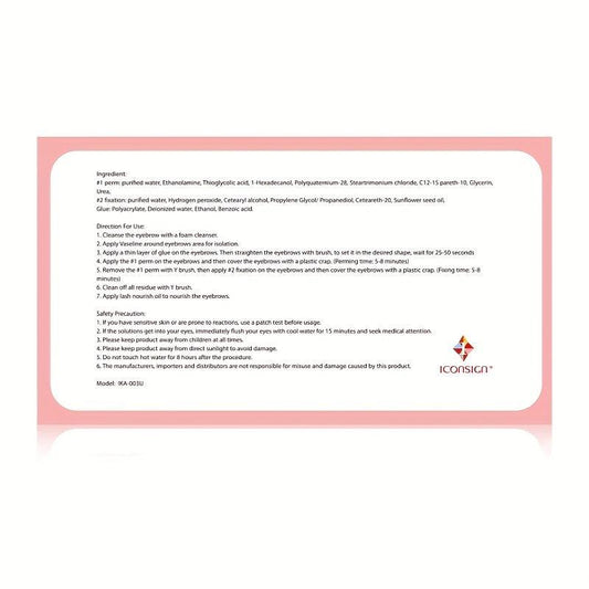 DIY Eyebrow Lift Kit Professional Styling Keratin Lamination