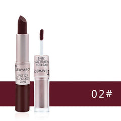 Long Lasting Nude Velvet Lipstick Matte Lip Gloss for Women