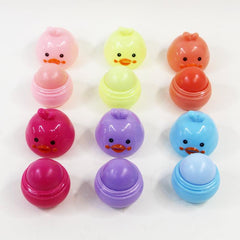 6 pcs Duck Shape Lip Balm for Soft Smooth Lips