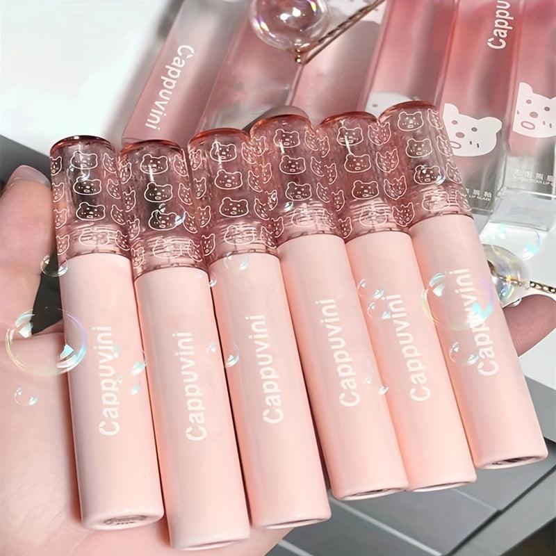 Lip Glaze Lustrous Dewy Finish Long Lasting Coloring Lipstick