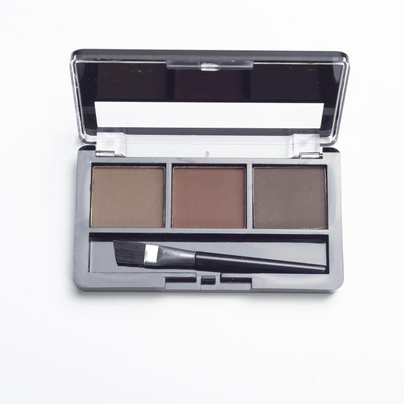 3-Color Eyebrow Powder Palette Matte Finish