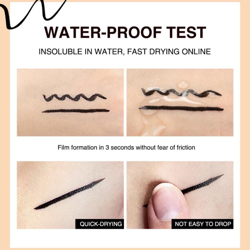 Long Wear Gel Eyeliner Matte Waterproof Fast Dry Rich Pen