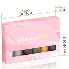 6 Pack Matte Lipstick Set Waterproof High Pigmented Perfect Gifting